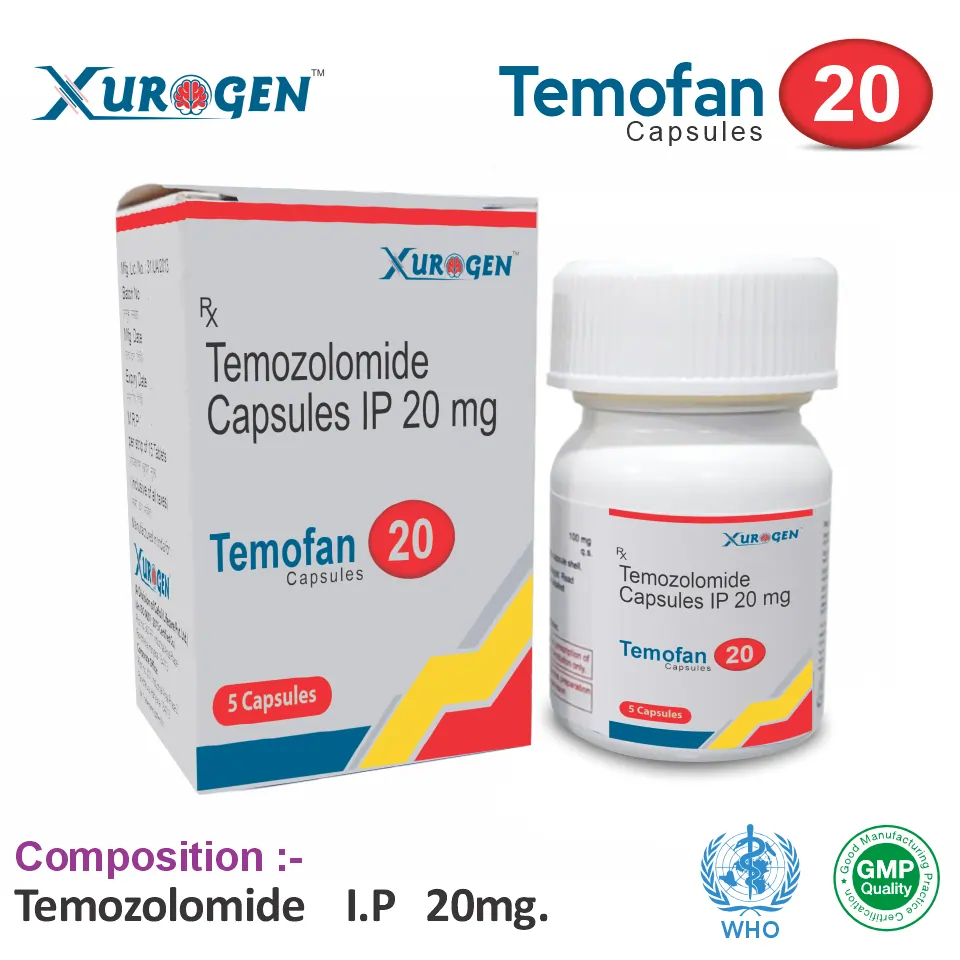 Temozolomide 20mg capsule